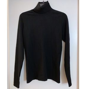 DVF Black Turtleneck